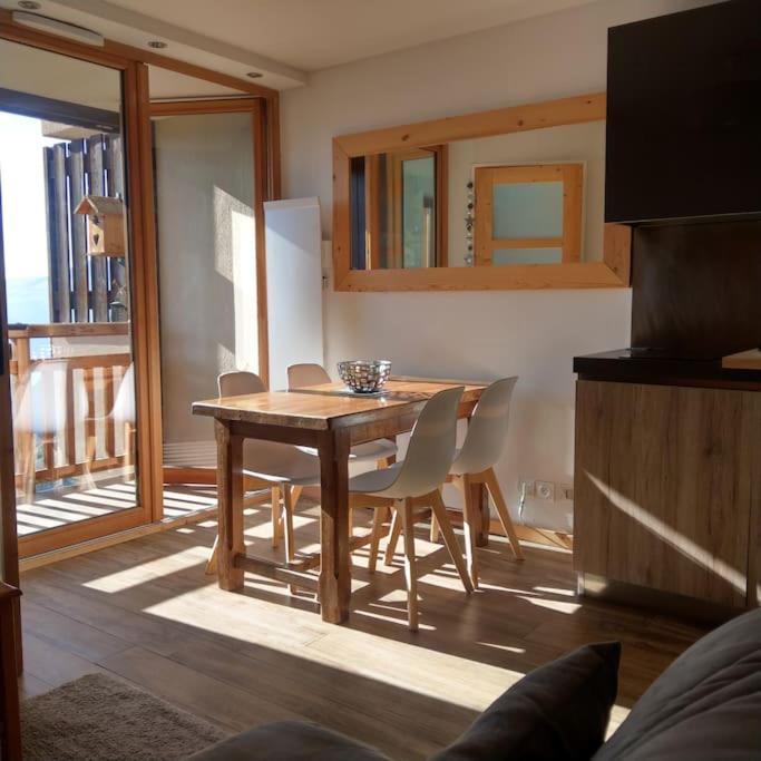 Appartement Entierement Renove, Vue Exceptionnelle Huez Exteriér fotografie