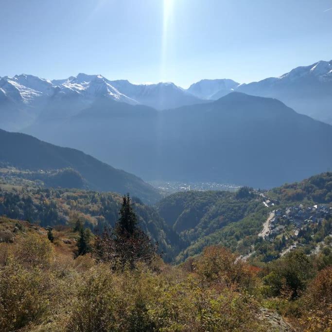 Appartement Entierement Renove, Vue Exceptionnelle Huez Exteriér fotografie